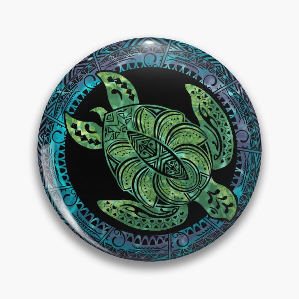 Item preview, Polynesian Tribal Honu Sea Turtle  designed and sold by sunnthreads.