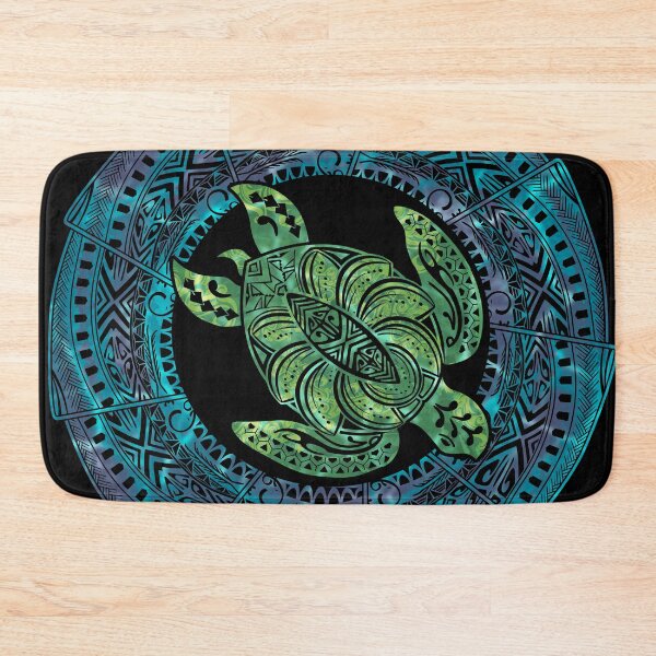 Item preview, Polynesian Tribal Honu Sea Turtle  designed and sold by sunnthreads.