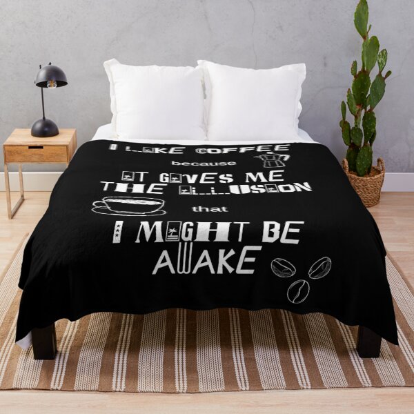 Item preview, I Like Coffee Because It Gives Me The Illusion That I Might Be Awake. designed and sold by Dinasshop.
