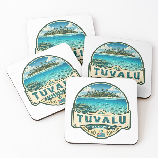 Item preview, Tuvalu Oceania Island Nation Travel Vacation Souvenir designed and sold by Simsimah26Parks.