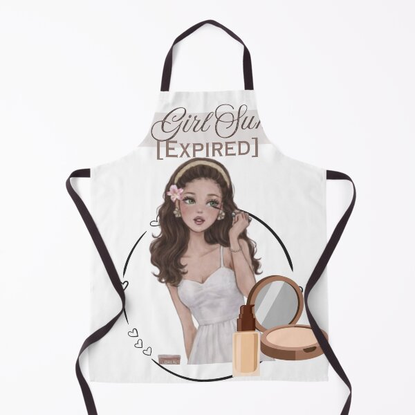 Item preview, Hot Girl Summer Expired Sticker | Funny Introvert Girl Aesthetic | Cozy Makeup & Self Care Meme | Soft Girl Digital Art designed and sold by ravenRM.