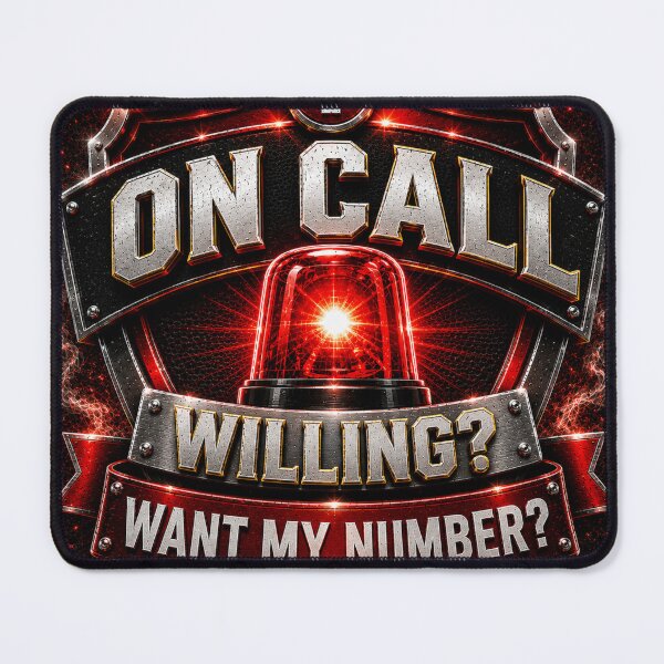 Item preview, On Call – Willing? Want My Number? designed and sold by JBXDesigner.