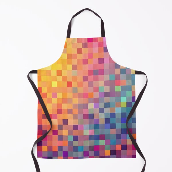 Item preview, Colorful Pixel Mosaic designed and sold by shelteredinside.