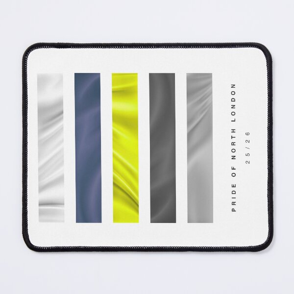 Item preview, ‘Pride of North London’ 25/26 Football Kit Hue Palette - White & Navy designed and sold by The Colourful Game.