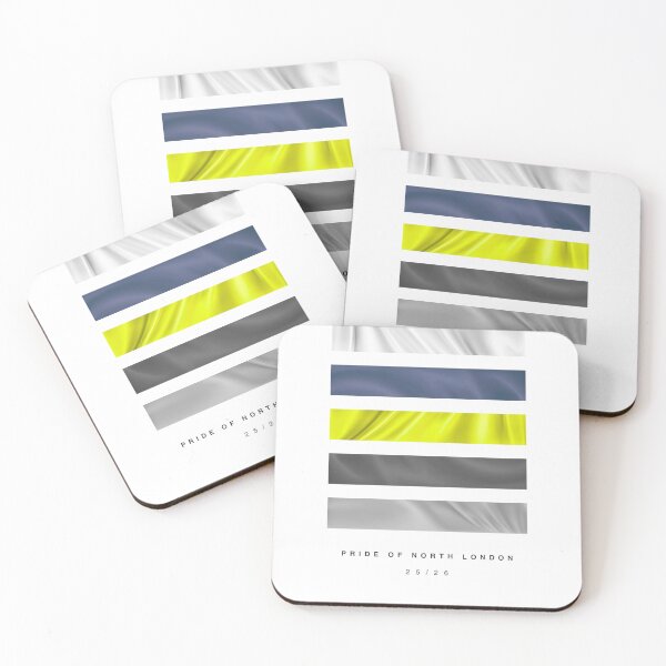 Item preview, ‘Pride of North London’ 25/26 Football Kit Hue Palette - White & Navy designed and sold by The Colourful Game.