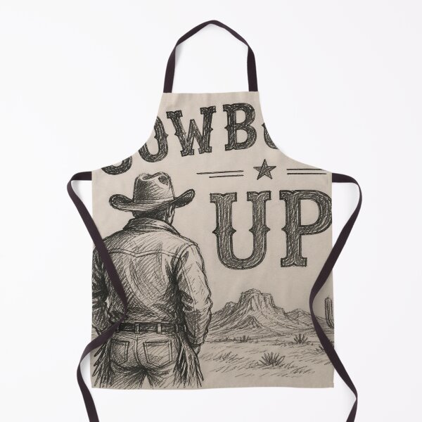 Item preview, Vintage Cowboy up poster designed and sold by Andyt.