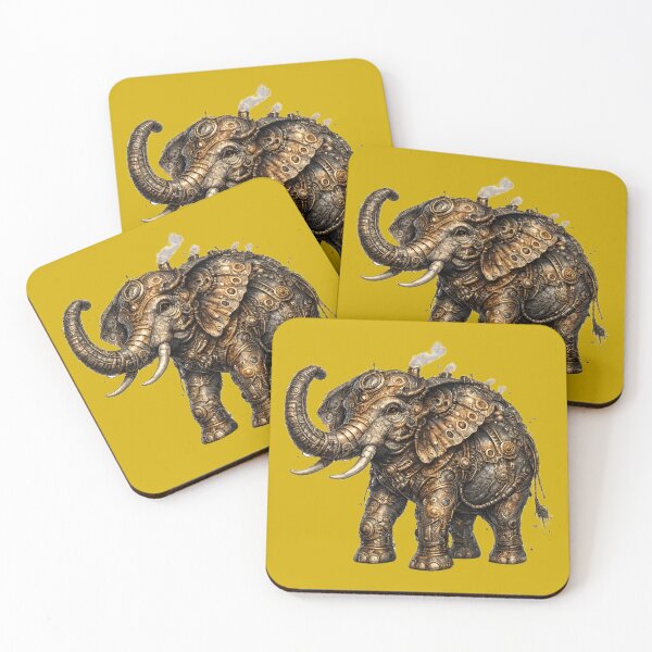 Item preview, elephant designed and sold by StufferShak.