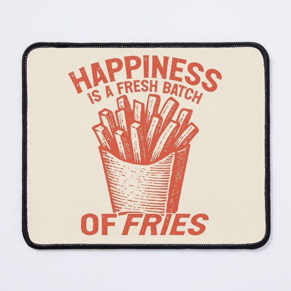 Item preview, Funny batch of fries fast food lover design designed and sold by Stil-Mix.