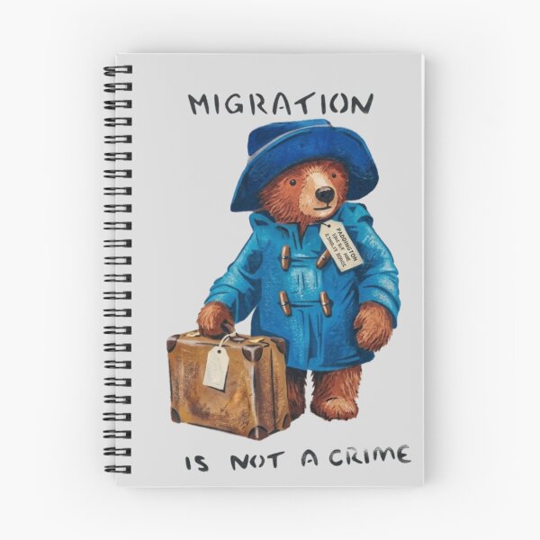 Item preview, Banksy - Migration is not a crime designed and sold by 123ks.