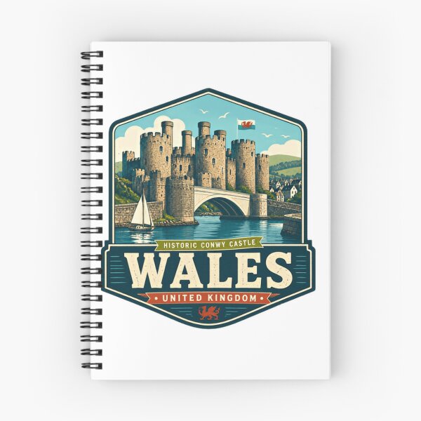 Item preview, Historic Conwy Castle Wales United Kingdom Welsh Travel Tourist designed and sold by Simsimah26Parks.