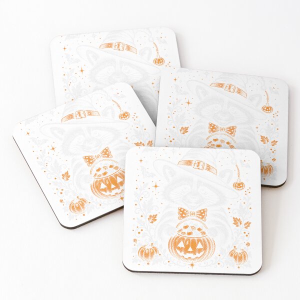 Item preview, Trick or Treat Witch Raccoon designed and sold by KireVeronica.