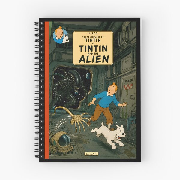 Item preview, Tintin and the Alien designed and sold by Wanderdreaming.