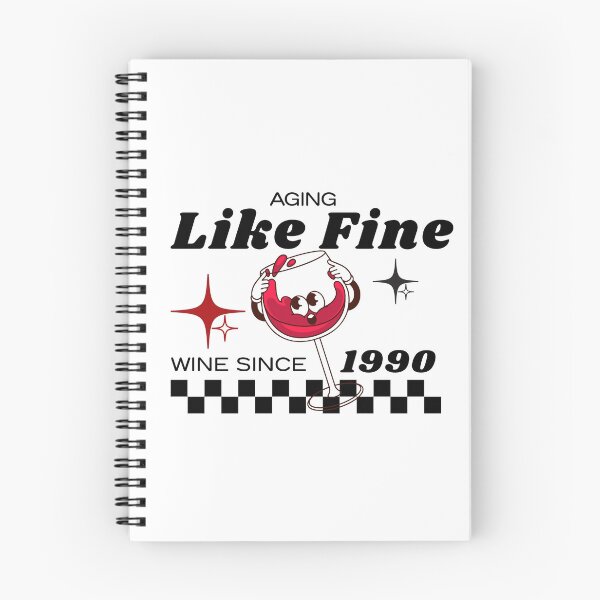 Item preview, Aging Like Fine Wine Since 1990 | Funny Wine Lover Birthday Gift designed and sold by luckyhue.