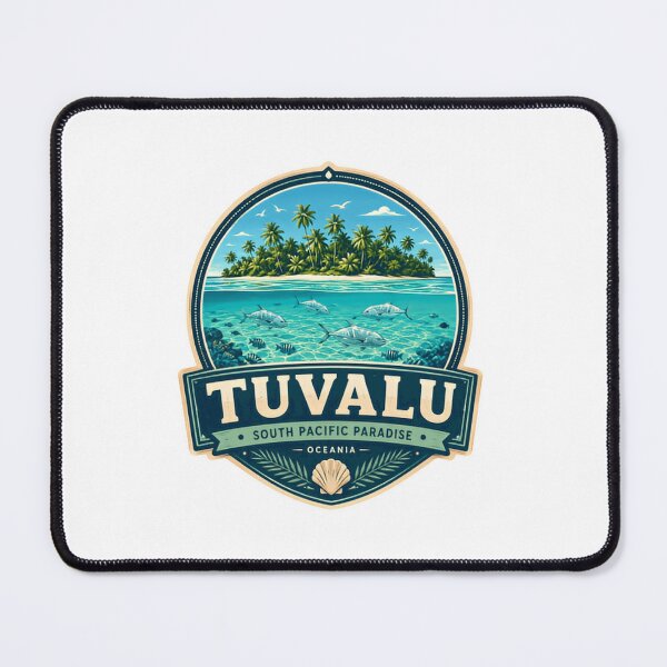 Item preview, Tuvalu South Pacific Paradise Oceania Island Traveler Vacation designed and sold by Simsimah26Parks.