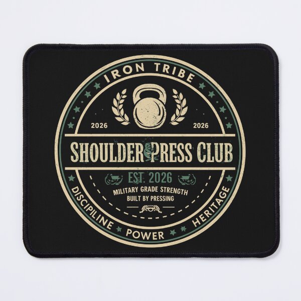 Item preview, Built by Shoulder Press – Delts Society Gym Bro Workout Vintage Fitness T-Shirt designed and sold by Sparkofart07.
