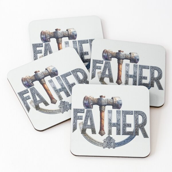 Item preview, Strong as a Viking, Father Hammer designed and sold by LiskoDesign.