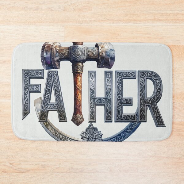 Item preview, Strong as a Viking, Father Hammer designed and sold by LiskoDesign.