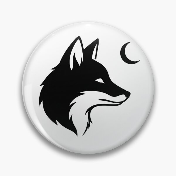Item preview, Wolf Moon Silhouette Design designed and sold by GiggleInkTees.