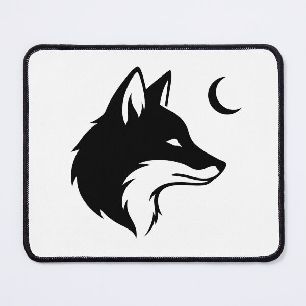 Item preview, Wolf Moon Silhouette Design designed and sold by GiggleInkTees.