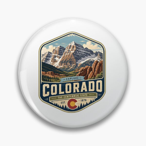 Item preview, Explore Colorado The Centennial State Est. 1876 Mountains Travel Adventure designed and sold by Simsimah26Parks.