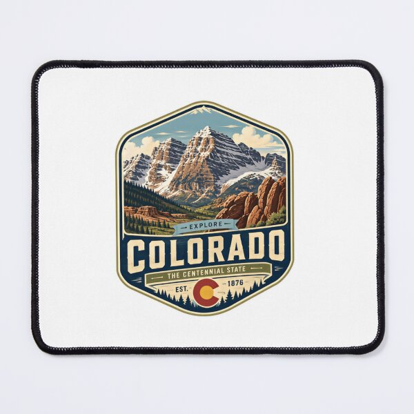 Item preview, Explore Colorado The Centennial State Est. 1876 Mountains Travel Adventure designed and sold by Simsimah26Parks.