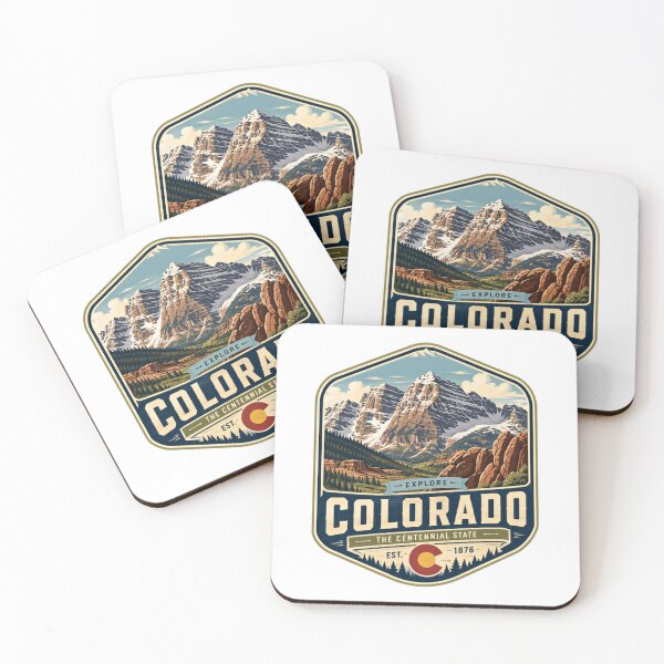 Item preview, Explore Colorado The Centennial State Est. 1876 Mountains Travel Adventure designed and sold by Simsimah26Parks.