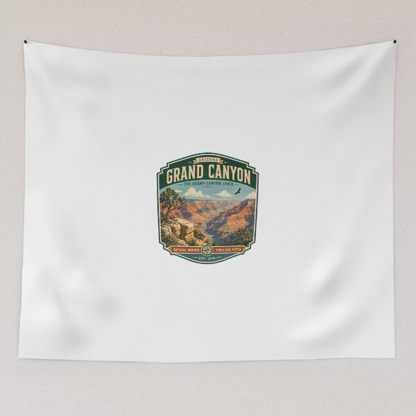 Item preview, Arizona Grand Canyon The Grand Canyon State Natural Wonder Timeless Vista designed and sold by Simsimah26Parks.