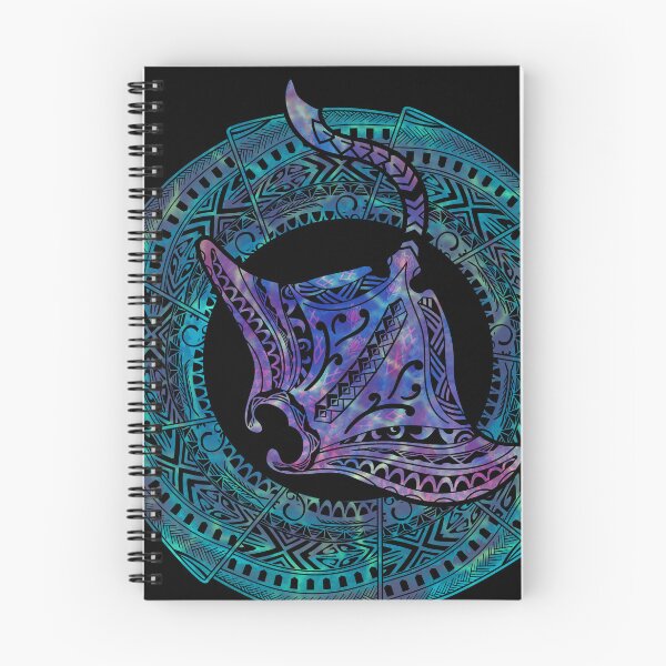 Item preview, Polynesian Tribal Manta Ray Badge — Cosmic Oceanic Graphic designed and sold by sunnthreads.