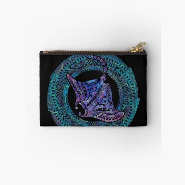 Item preview, Polynesian Tribal Manta Ray Badge — Cosmic Oceanic Graphic designed and sold by sunnthreads.