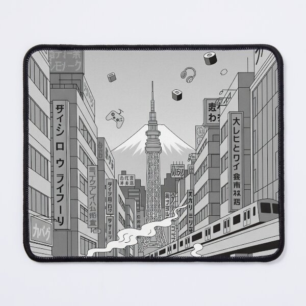 Item preview, Akihabara Japan Minimalist Monochrome designed and sold by Aminlazir.