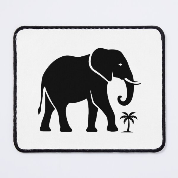 Item preview, Elephant Nature Silhouette Art designed and sold by GiggleInkTees.