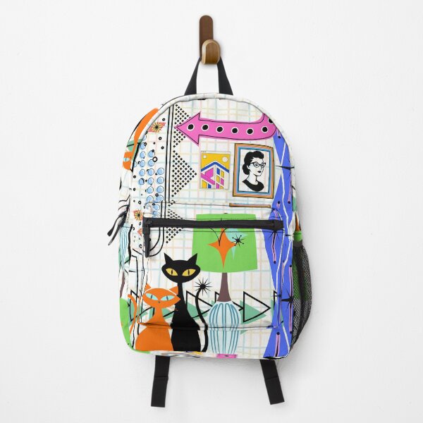 Item preview, Mid Century Modern Atomic Cats designed and sold by Visual Vestibule.