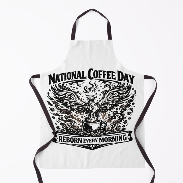Item preview, Reborn Every Morning National Coffee Day Phoenix Coffee designed and sold by irfanshikh.