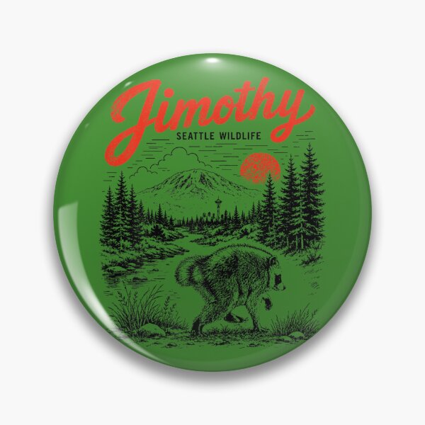 Item preview, Jimothy Seattle Wildlife Raccoon Mountain Adventure designed and sold by GreggRoss.