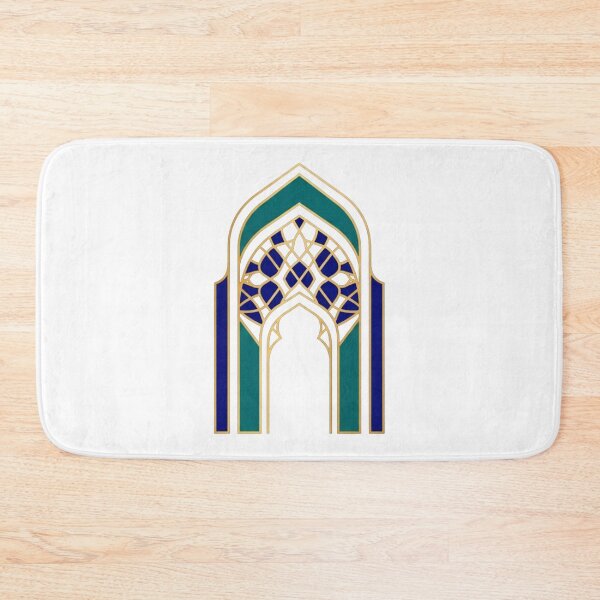 Item preview, Luxury Gold Islamic Archway - Geometric Moroccan Door Vector Art designed and sold by Dzblack.