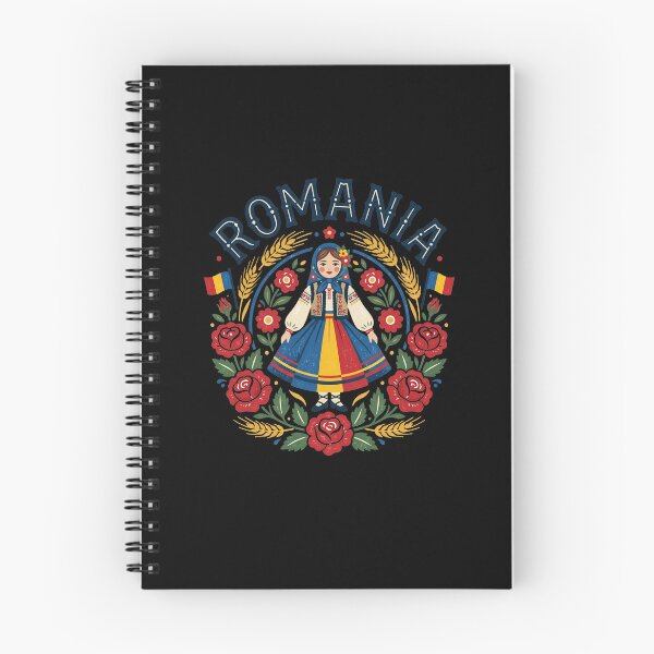 Item preview, Romanian Heritage Traditional Folk Art Girl designed and sold by Antdoodle.