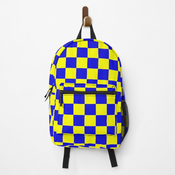 Item preview, Blue and Yellow Chequered Pattern designed and sold by Jeallan Designs.