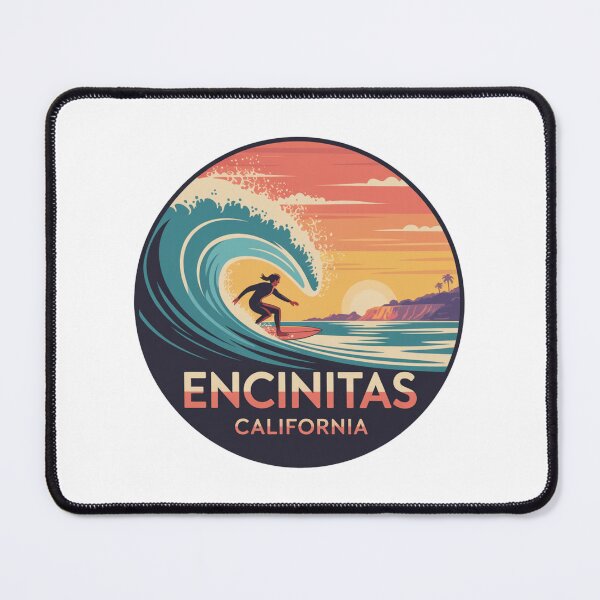 Item preview, Encinitas California: Surf Wave designed and sold by CircinusStore.