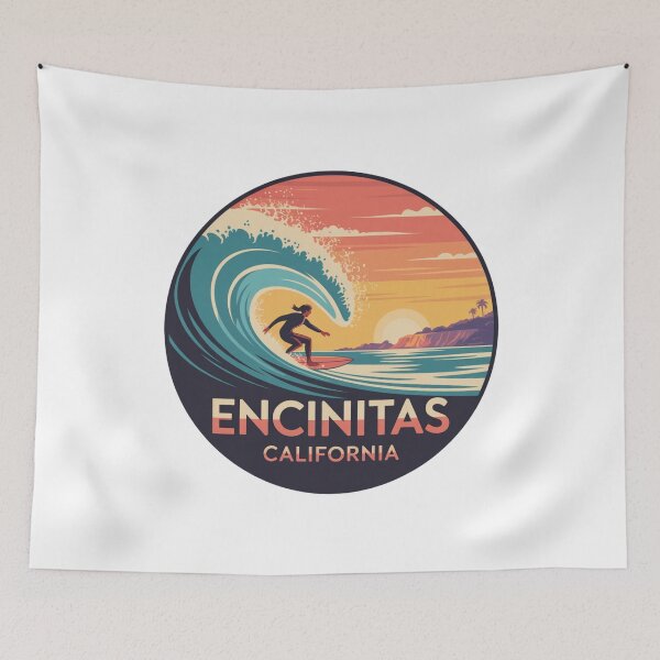 Item preview, Encinitas California: Surf Wave designed and sold by CircinusStore.