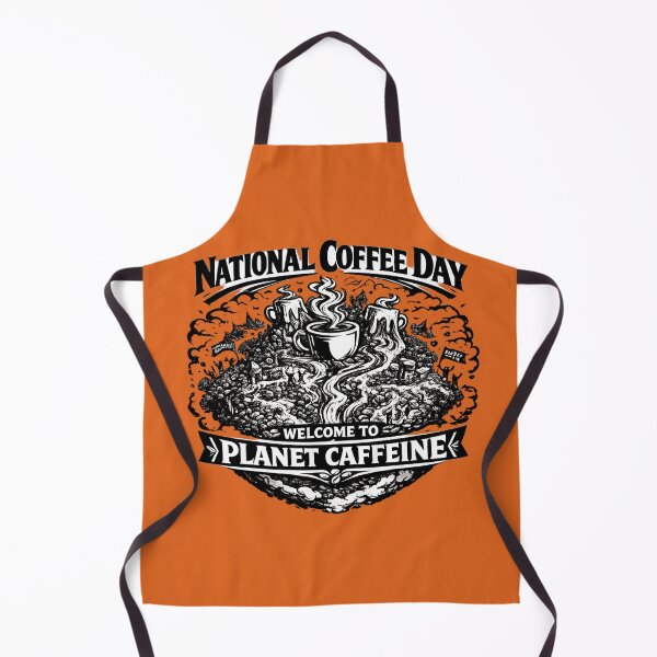 Item preview, Welcome to Planet Caffeine National Coffee Day Sci-Fi designed and sold by irfanshikh.