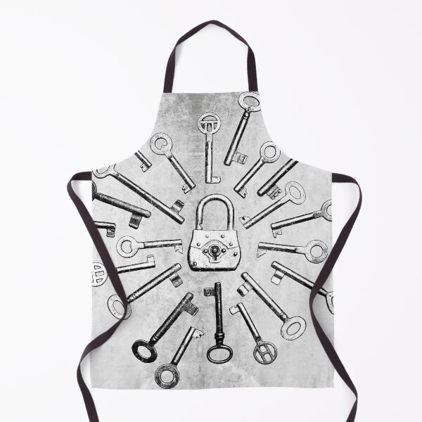Item preview, Circle of Antique Keys Around Padlock designed and sold by Ghoul Enterprises.