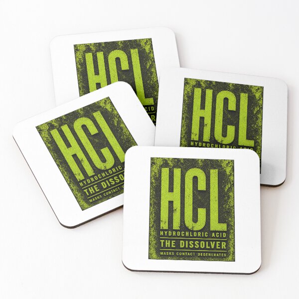 Item preview, HCL Hydrochloric Acid - The Dissolver Chemistry Design designed and sold by ARKEOKEM.