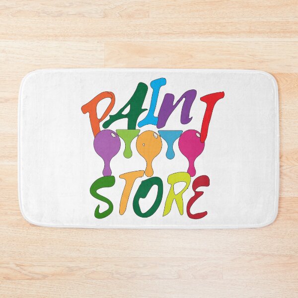 Item preview, Paint Store Calligraphic Design | Creative Artistic Typography designed and sold by LeoArt007.