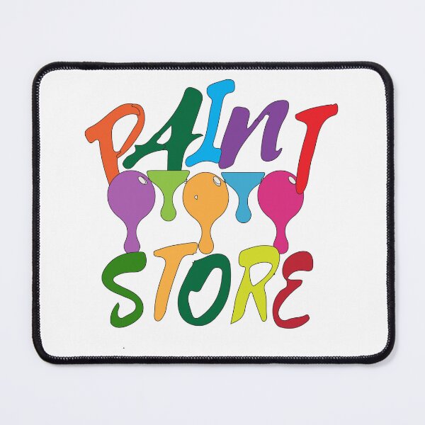 Item preview, Paint Store Calligraphic Design | Creative Artistic Typography designed and sold by LeoArt007.