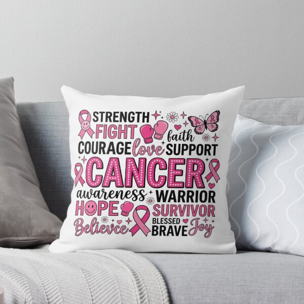 Item preview, Breast Cancer Awareness Pink Ribbon Warrior Quote Design for Fighters and Survivors designed and sold by raedattia.
