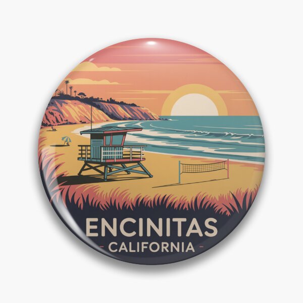 Item preview, Encinitas California: Lifeguard Sunset designed and sold by CircinusStore.