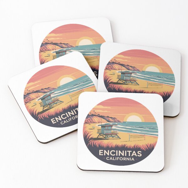 Item preview, Encinitas California: Lifeguard Sunset designed and sold by CircinusStore.