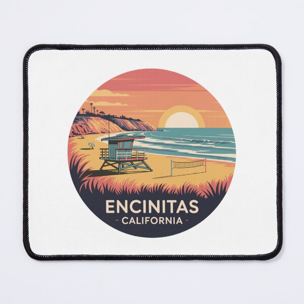 Item preview, Encinitas California: Lifeguard Sunset designed and sold by CircinusStore.