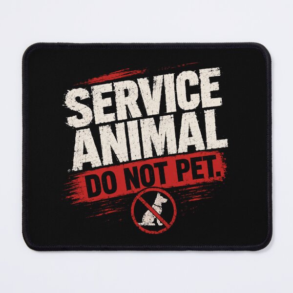 Item preview, Service Animal Do Not Pet Working Dog Handler Disability Awareness designed and sold by RetroMini2026.