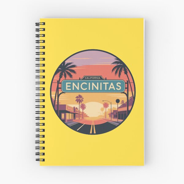 Item preview, Encinitas California: Sunset Sign designed and sold by CircinusStore.